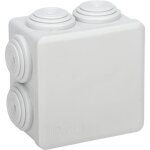 Boîte de dérivation ip55 60x60x40mm - blanc - zenitech Boîte de dérivation ip55 60x60x40mm - blanc - zenitech