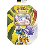 Bo�te en �tain - pok�mon - tin box destin�es paradoxales - 1 carte promo - 4 boosters - multicolore