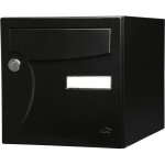 Boîte aux lettres normalisée 2 portes extérieur renz acier noir mat - boîte à colis - collective - extérieur ... Boîte aux lettres normalisée 2 portes extérieur renz acier noir mat - boîte à colis - collective - extérieur ...