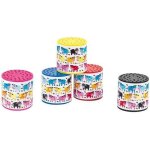 Boite � meuh - janod - les vaches dans le pr� - rose - pour enfant de 2 ans et plus