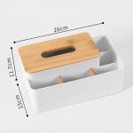 Bo�te � mouchoirs multifonction bo�te de rangement porte - t�l�commande stylo stockage pour voiture bureau ...