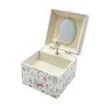 Boite � musique cube phosphorescent indiens trousselier multicolore