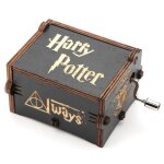 Boîte à musique harry potter - qiilu - mécanique en bois - cadeau danniversaire Boîte à musique harry potter - qiilu - mécanique en bois - cadeau danniversaire