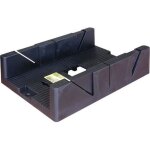 Bote  onglet pour plinthes - outifrance - 3 coupes 3 angles - plastique abs