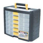 Bote  outillage - plastiken - 90001 noire - 6 tiroirs - titanium - en plastique
