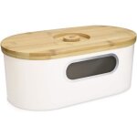 Bo�te � pain - navaris - 342x186x13 cm - couvercle en bambou - design contemporain