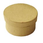 Boite papier mache ronde