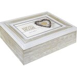 Boîte photo - zep - ez599 - bois - 15x20 cm - marron Boîte photo - zep - ez599 - bois - 15x20 cm - marron