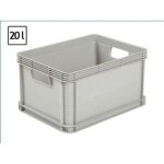 Boite plastique grand claire gris 20 l ordre st? Boite plastique grand claire gris 20 l ordre st?
