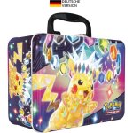 Bote de collection - pokmon - 2024 - mtal - 3 cartes holographiques - 6 boosters jcc