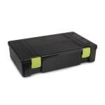 Bo�te de rangement 16 compartiments profonds matrix - noir - 356x220x80 / 45 mm
