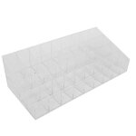 Bo�te de rangement de rouge � l�vres - omabeta - transparent - 36 compartiments - plastique - pour femme ...
