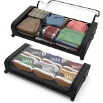 Boîte de rangement sous lit avec roulettes sac de rangement bacs rigides de rangement sous lit de 90l ... Boîte de rangement sous lit avec roulettes sac de rangement bacs rigides de rangement sous lit de 90l ...