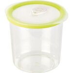 Boîte de conservation sous vide - rosenstein & sohne - 1 l - vert - transparent - plastique et silicone ... Boîte de conservation sous vide - rosenstein & sohne - 1 l - vert - transparent - plastique et silicone ...