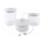 Boîtes sous vide - le pratique - lot de 3 - plastique - silicone - 0. 7l 1. 4l 2l Boîtes sous vide - le pratique - lot de 3 - plastique - silicone - 0. 7l 1. 4l 2l