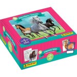 Bo�te stickers - panini - collection de cartes pour les fans de chevaux - contient 24 pochettes de 8 ...
