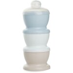 Bo�te transport de lait - thermobaby - avec couvercles - fleur bleue