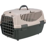 Bo�te de transport - trixie - capri 1 - gris fonc� / blush - int�rieur - pour chien