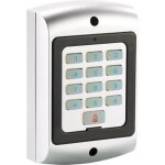 Bo�tier d?alarme factice avec clavier - visortech - rouge