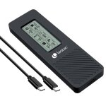 Botier de disque externe - avanc - ssd m. 2 nvme - usb - c 3. 2 - 10 gbit / s - noir