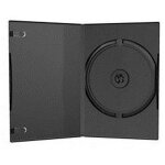 Botier dvd - mediarange - box16 - capacit 1 disque - couleur noir - pack de 50 tuis