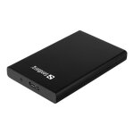 Boitier externe 2. 5 sandberg usb 3. 0 to sata box - noir - 2 to - 120 go - 1 canal sata