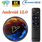 Boitier iptv prumya android 12 smart tv box allwinner h618 prise en charge 8k 4k bt5. 0 google voice ...