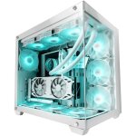 Boîtier de jeu - mars gaming - mcv4 - blanc - e - atx - verre trempé sans cadre Boîtier de jeu - mars gaming - mcv4 - blanc - e - atx - verre trempé sans cadre
