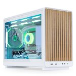 Bo�tier micro atx - lian li - a3 wood edition - blanc - compatible m - atx / itx - 4 emplacements dextension ...