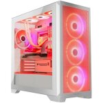 Bo�tier modecom volcano expanse t apex argb midi blanc - tour midi - atx