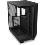 Boitier moyen - tour - nzxt - cc - h61fb - 01 - h6 flow - double chambre - noir - 3 ventilateurs inclus ...