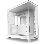 Boitier moyen - tour - nzxt - cc - h61fw - 01 - h6 flow - double chambre - refroidissement par air - ...