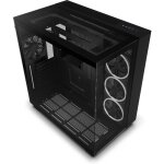 Bo�tier moyen - tour - nzxt - cm - h91eb - 01 - h9 elite - verre tremp� - circulation dair optimale - ...