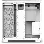 Boitier moyen - tour - nzxt - h9 flow - refroidissement avanc - 4 ventilateurs f120mm - blanc