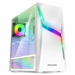 Boitier pc clone 4 artic blanc rgb - spirit of gamer - moyen tour - compatible atx / matx / itx Boitier pc clone 4 artic blanc rgb - spirit of gamer - moyen tour - compatible atx / matx / itx