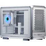 Boitier pc gaming - cooler master - mf400m - shnn - s00 - masterframe 400 mesh silver - micro - atx et ...