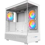 Botier pc - montech - xr - blanc - verre tremp x 2 - design moderne