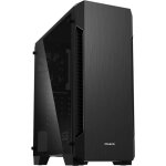Bo�tier pc moyen tour atx - zalman - s3 tg - panneau vitr� - 3 ventilateurs - noir