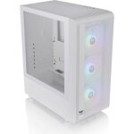 Botier pc moyen tour sans alim - thermaltake s200 tg argb (blanc) - atx / micro atx - 3x120mm a - rgb ...