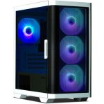 Boitier pc sans alimentation - zalman m4 argb (blanc) - moyen tour - format m - atx