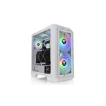 Boîtier pc - thermaltake - view 300 mx argb - midi tower - blanc - 2 ventilateurs 200 mm Boîtier pc - thermaltake - view 300 mx argb - midi tower - blanc - 2 ventilateurs 200 mm