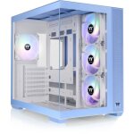 Botier pc - thermaltake - view 380 tg argb hydrangea blue - moyen tour - atx - verre tremp - bleu