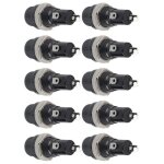 Bo�tier de porte - fusible surenhap - 5x20mm - 10pcs - montage sur panneau