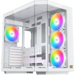 Boitier sans alimentation - xigmatek cubi ii arctic - cube - format e - atx - blanc Boitier sans alimentation - xigmatek cubi ii arctic - cube - format e - atx - blanc