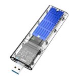 Botier ssd externe m. 2 ngff sata haute vitesse usb3. 0 gen1 5 gb / s botier de disque dur ssd sata ...