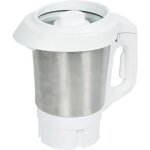 Bol blender chauffant soup ans co - robot ménager - moulinex - blanc - 15 litres - 1200 watt Bol blender chauffant soup ans co - robot ménager - moulinex - blanc - 15 litres - 1200 watt