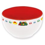 Bol en c�ramique super mario stor 600 ml ? bol petit - d�jeuner unisexe blanc