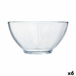 Bol petit - djeuner - luminarc - stripy - verre transparent - 500 ml - 6 units
