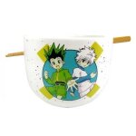 Bol  ramen - just funky - hunter x hunter - 470ml - porcelaine - compatible lave - vaisselle