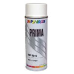 Bombe de peinture acrylique motip prima dupli colors 400 ml - blanc pur mat (9010)